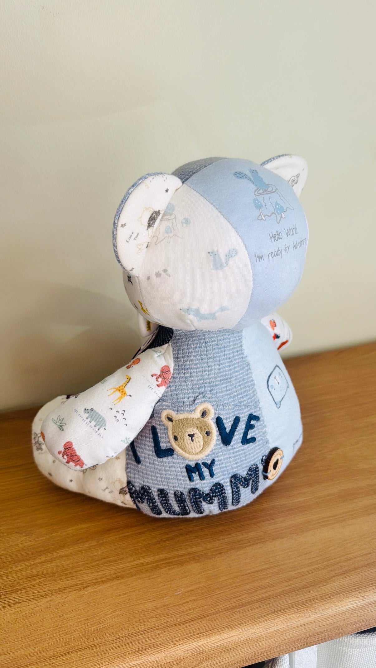 Large Keepsake Memory Bear
