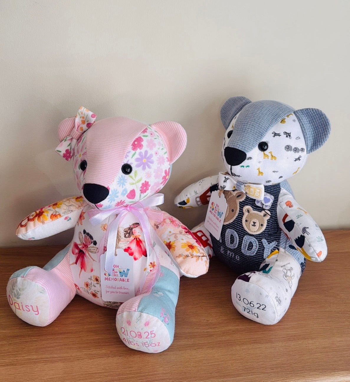 Medium Keepsake Memory Bear