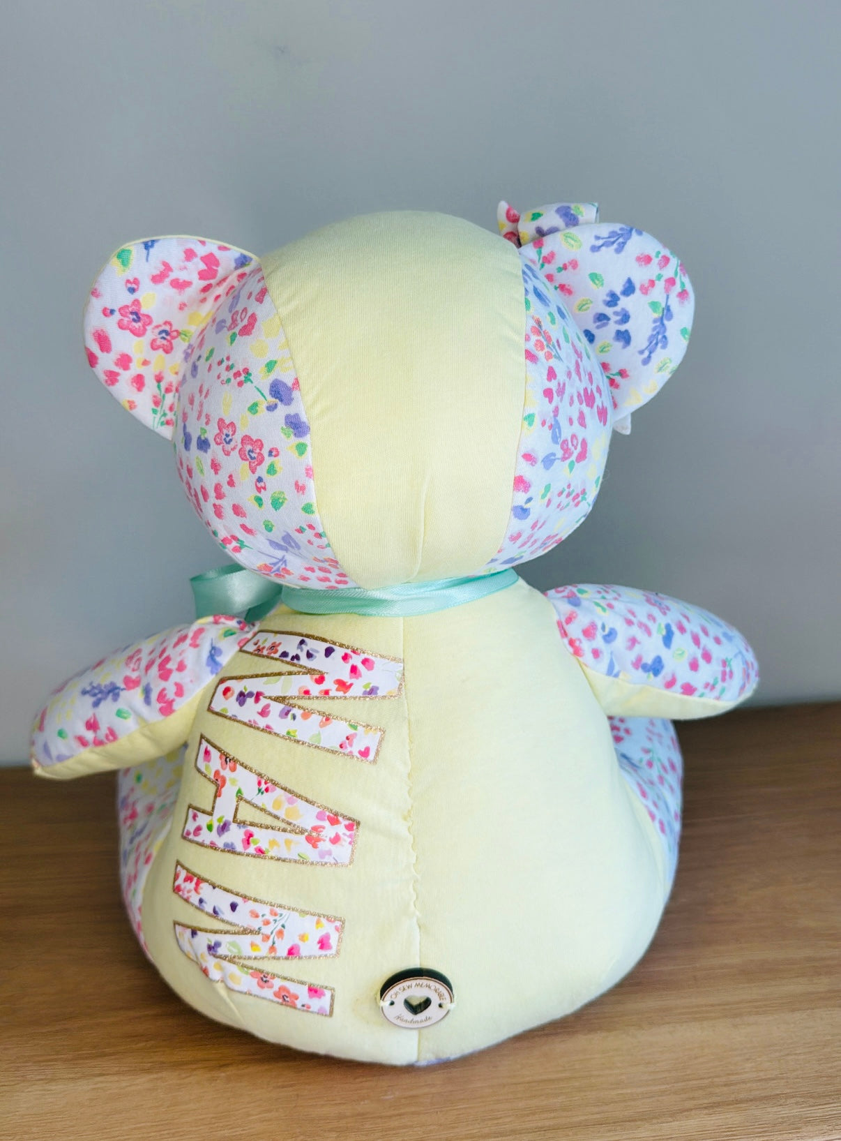 Large Keepsake Memory Bear