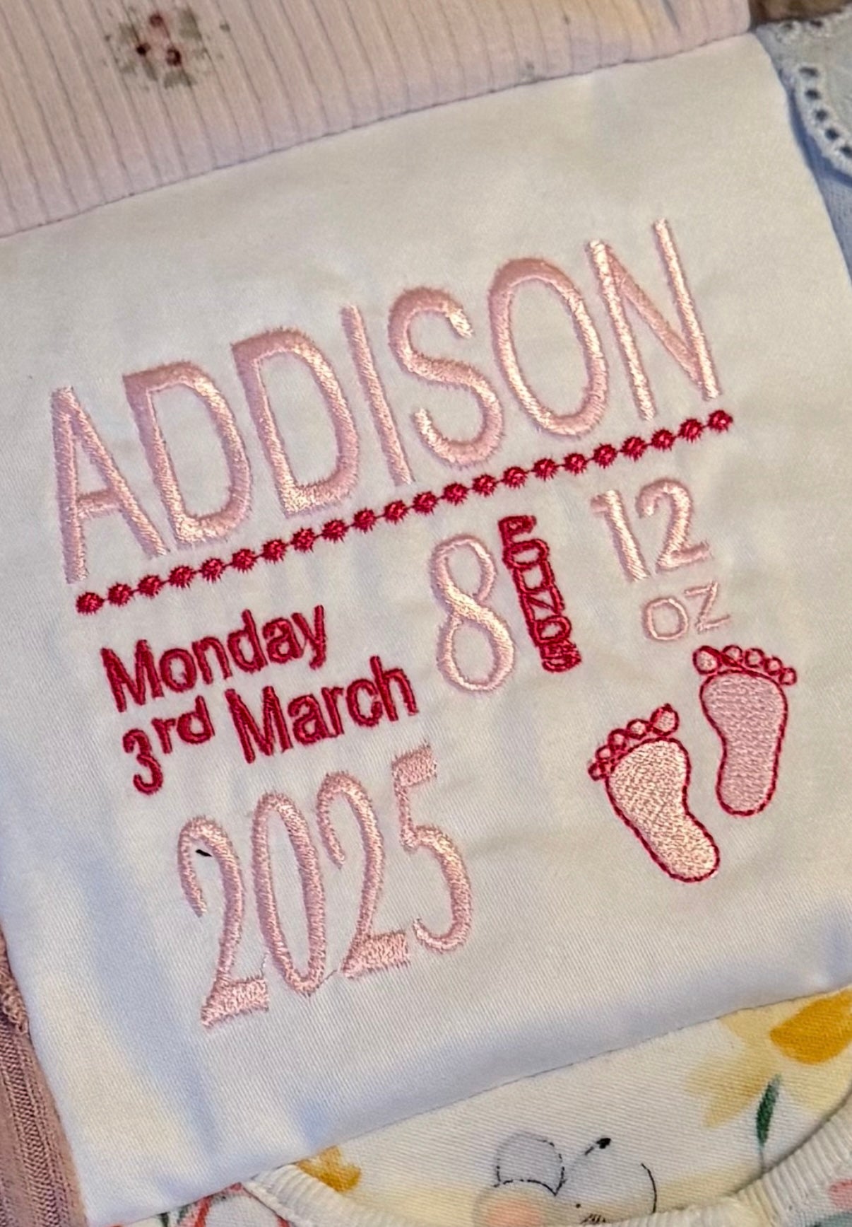 Keepsake baby blankets