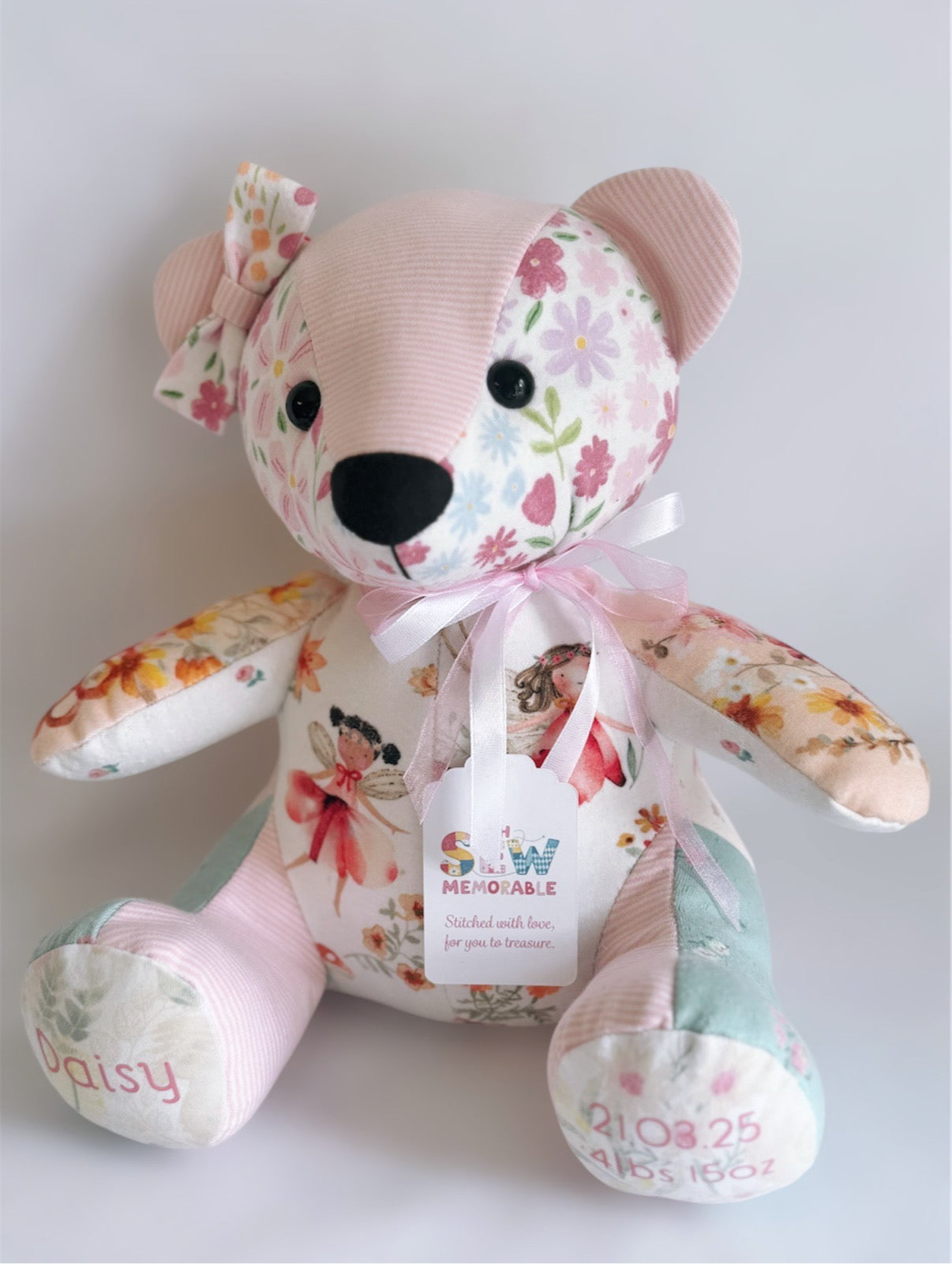 Medium Keepsake Memory Bear