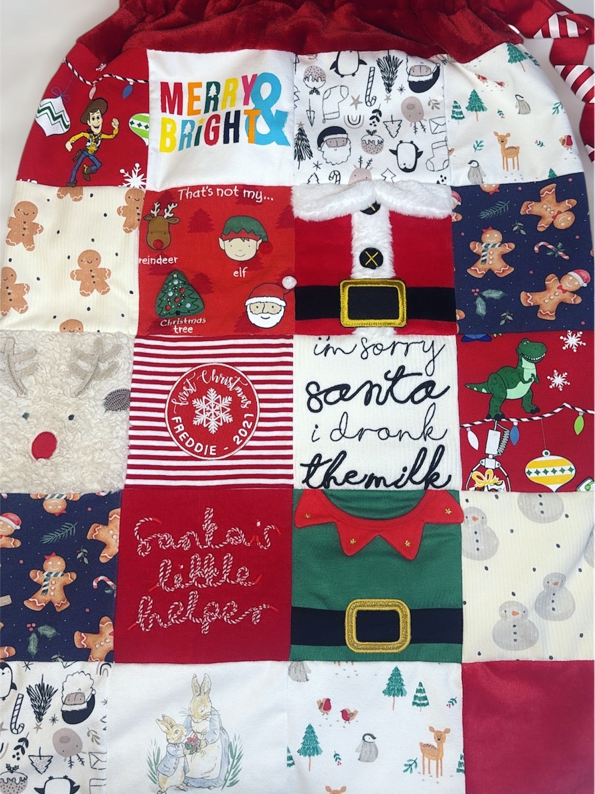 Keepsake Christmas Sacks