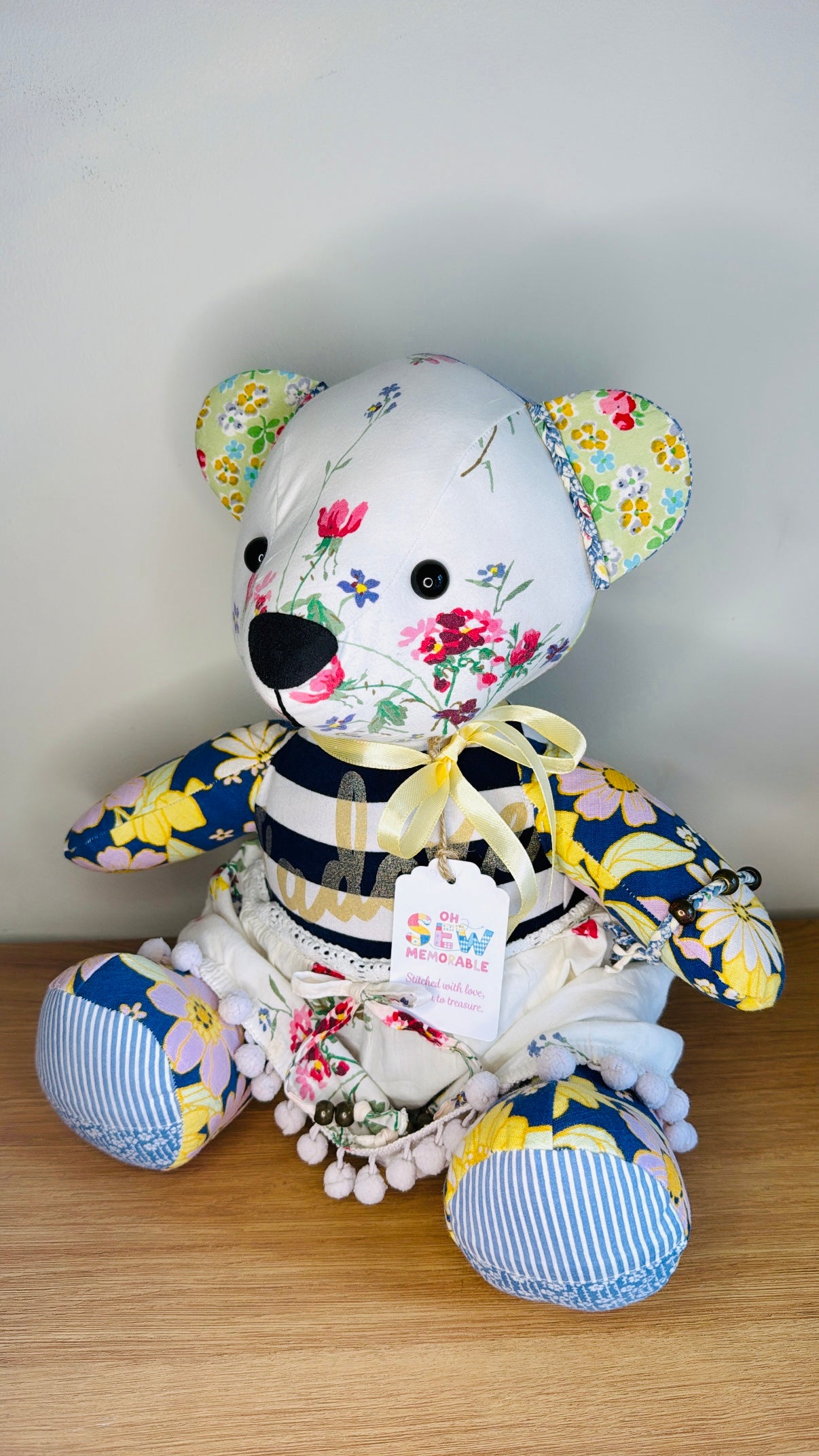 Medium Keepsake Memory Bear