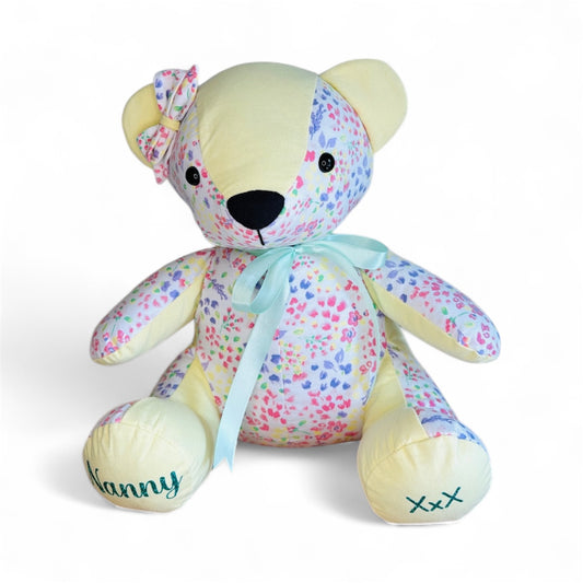 Large Keepsake Memory Bear
